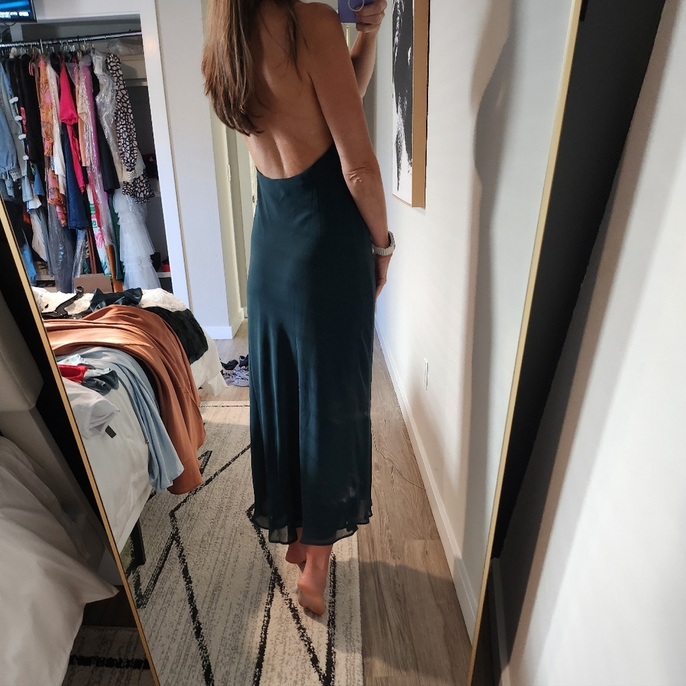 Show Me Your Mumu Jasmine Halter Midi Dress - Picture 8 of 9